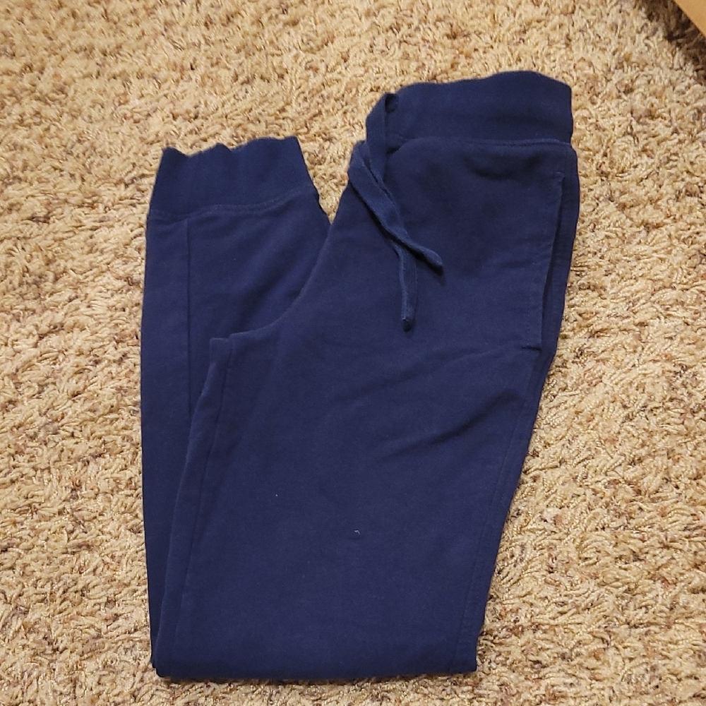 Comfy Kids Navy Joggers, Used But Like New
